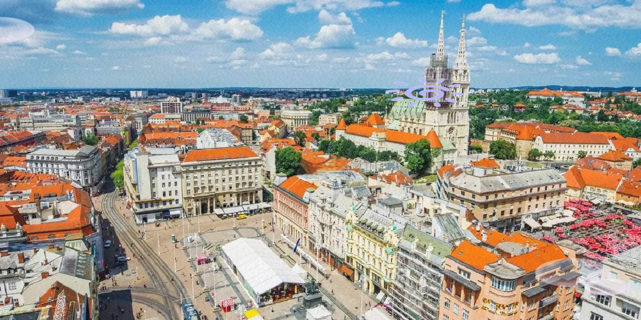 包含克罗地亚联赛队内秩序维持，萨格勒布城名景优美的词条